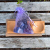 Sweet Dreams Combo, Lepidolite Heart, Amethyst Heart, Sodalite Tumble, Tray