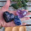 Sweet Dreams Combo, Lepidolite Heart, Amethyst Heart, Sodalite Tumble, Tray - Image 5