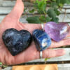 Sweet Dreams Combo, Lepidolite Heart, Amethyst Heart, Sodalite Tumble, Tray - Image 6