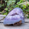 Amethyst Agate Geode, Spiritual Awareness, Higher Wisdom, Peaceful Sleep