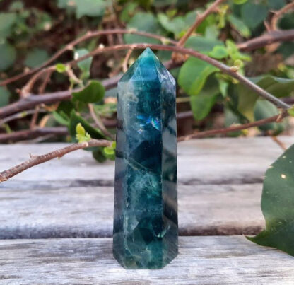 Green Fluorite Generator / Point / Tower, Intuition, Soul Purpose, Clarity