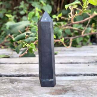 Shungite w/ Pyrite Generator / Point, EMF Protection, Purification, Clearing