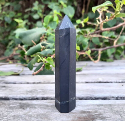 Shungite w/ Pyrite Generator / Point, EMF Protection, Purification, Clearing