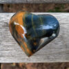 Blue & Golden Tiger’s Eye Heart, Manifestation, Intuition, Courage, Luck, Wealth - Image 10