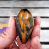 Blue & Golden Tiger’s Eye Heart, Manifestation, Intuition, Courage, Luck, Wealth - Image 5