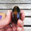 Blue & Golden Tiger’s Eye Heart, Manifestation, Intuition, Courage, Luck, Wealth - Image 8