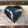 Blue & Golden Tiger’s Eye Heart, Manifestation, Intuition, Courage, Luck, Wealth - Image 9