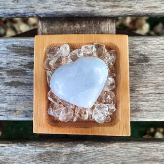 Celestite Heart Set XS, Angelic Connection, Guides & Higher Self Connection,Calm