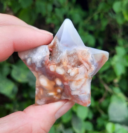 Flower Agate Star, Highest Potential, Positivity, Stress Relieving, Big Dreams