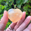 Golden Healer Quartz Heart Set Light, Creativity, Success, Block Clearing, Rewards - Image 3