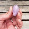 Lepidolite Moon / Palm Stone, Stress Relief, Dream Recall, Higher Perspective - Image 8
