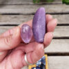 Sweet Dreams Combo, Lepidolite Moon, Amethyst Heart, Sodalite Chip Stones, Peace - Image 6