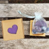 Sweet Dreams Combo, Lepidolite Moon, Amethyst Heart, Sodalite Chip Stones, Peace - Image 9