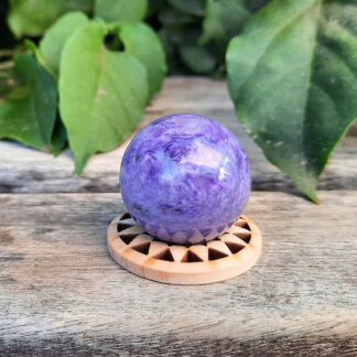 Charoite Sphere, Inner Strength, Psychic Protection, Natural Gifts, Path Guide