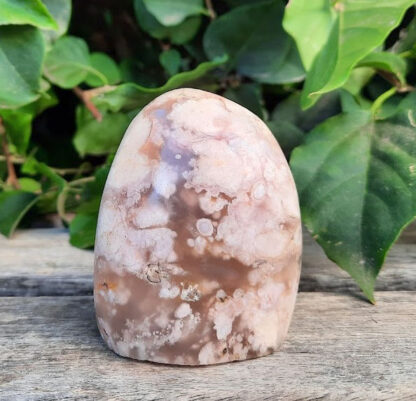 Flower Agate Pillar (S), Highest Potential, Positivity, Stress Relieving, Big Dreams