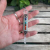 Green Aventurine Pendulum / Pendant / Mini Wand, 7 Chakras, Divination Tool