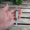 Green Aventurine Pendulum / Pendant / Mini Wand, 7 Chakras, Divination Tool - Image 5