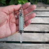 Green Aventurine Pendulum / Pendant / Mini Wand, 7 Chakras, Divination Tool - Image 6