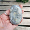 Labradorite Palm Stone, Transformation, Full Potential, Higher Realm Connection