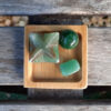 Green Aventurine Lover's Set, Merkaba, Cube, Sphere, Abundance, Luck, Vitality - Image 5