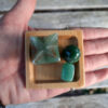 Green Aventurine Lover's Set, Merkaba, Cube, Sphere, Abundance, Luck, Vitality - Image 6