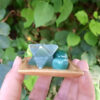 Green Aventurine Lover's Set, Merkaba, Cube, Sphere, Abundance, Luck, Vitality - Image 7