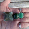 Green Aventurine Lover's Set, Merkaba, Cube, Sphere, Abundance, Luck, Vitality - Image 8