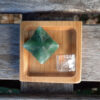 Green Aventurine Merkaba & Clear Quartz Cube Set, Abundance, Luck, Intuition, Higher Realms - Image 5
