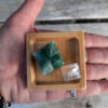 Green Aventurine Merkaba & Clear Quartz Cube Set, Abundance, Luck, Intuition, Higher Realms - Image 6