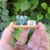 Green Aventurine Merkaba & Clear Quartz Cube Set, Abundance, Luck, Intuition, Higher Realms - Image 7