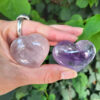 Quartz Heart Trio, Amethyst, Rose & Clear Quartz, Higher Wisdom, Love, Intuition - Image 6