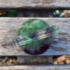 Rainbow Fluorite Double Terminated Wand & Charging Disc, Soul Purpose, Intuition