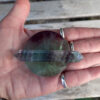 Rainbow Fluorite Double Terminated Wand & Charging Disc, Soul Purpose, Intuition - Image 2