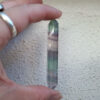 Rainbow Fluorite Double Terminated Wand & Charging Disc, Soul Purpose, Intuition - Image 8