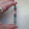 Rainbow Fluorite Double Terminated Wand & Charging Disc, Soul Purpose, Intuition - Image 9