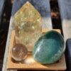 Abundance & Prosperity Crystal Set, Citrine Generator, Green Aventurine Tumble, Clear Quartz Sphere - Image 6