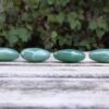 Green Aventurine Heart Set, Clear Quartz Chip Stones, Abundance, Growth - Image 4