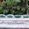 Green Aventurine Heart Set, Clear Quartz Chip Stones, Abundance, Growth - Image 5