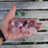 Tumbled Quartz Starter Set, Clear & Rose Quartz, Amethyst & Green Aventurine - Image 6