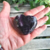 Dream Amethyst Heart, Spiritual Awareness, Higher Realm Connection / Wisdom, Chevron - Image 2
