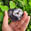 Dream Amethyst Heart, Spiritual Awareness, Higher Realm Connection / Wisdom, Chevron - Image 4