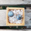 Labradorite Sphere Duo w/ Moonstone Chip Stones, Transformation, Full Potential - Image 2