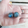 Labradorite Sphere Duo w/ Moonstone Chip Stones, Transformation, Full Potential - Image 9