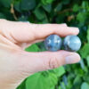 Labradorite Sphere Duo w/ Moonstone Chip Stones, Transformation, Full Potential - Image 7