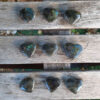 DISCOUNTED Labradorite Hearts Lot of 3, Transformation, Full Potential, Grids - Image 2