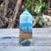 Lemurian Blue Calcite Obelisk S / Aquatine / Blue Onyx, Higher Realm Connection