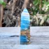 Lemurian Blue Calcite Obelisk S / Aquatine / Blue Onyx, Higher Realm Connection - Image 6