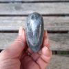 Labradorite Heart Palm Stone, Purple / Blue / Pink / Orange Flash, Transformation - Image 5