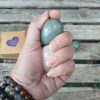 Green Aventurine & Rose Quartz Egg Duo, Abundance, Love, Healing - Image 6