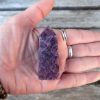 Lepidolite, Pink Tourmaline, Smoky Quartz, Cleavelandite Obelisk, "Unicorn" XXS
